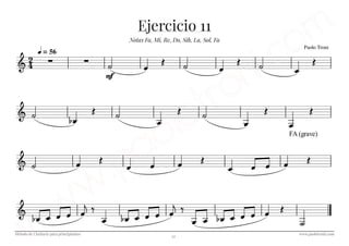 Método de clarinete para principiantes