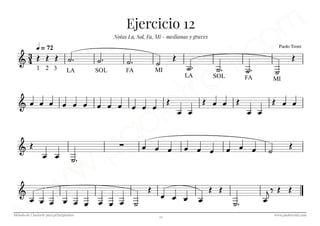 Método de clarinete para principiantes