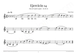 Método de clarinete para principiantes