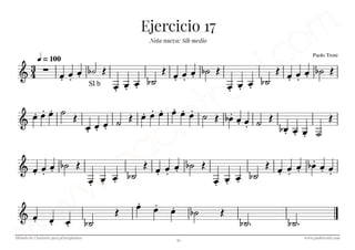 Método de clarinete para principiantes