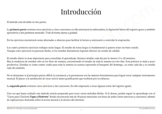 Método de clarinete para principiantes