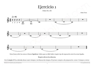 Método de clarinete para principiantes