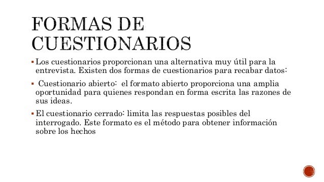 Método de cuestionario