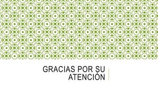 GRACIAS POR SU
ATENCIÓN
 