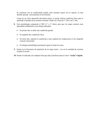 Método de enseñanza de la lectura y la escritura para niños con a | DOCX