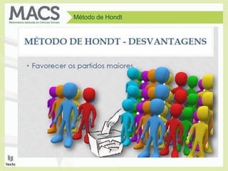 Método de Hondt
 