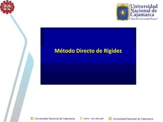Método Directo de Rigidez
 