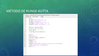 Método de runge kutta | PPTX