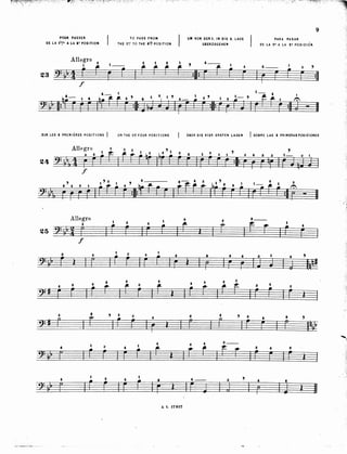 Método de trombone lafosse | PDF