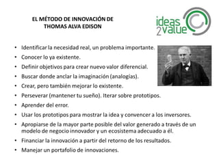 Método Edison de innovación