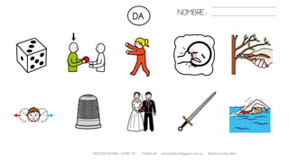 DA
METODO GLOBAL, LETRA “D“ HABLA-M cortes0alba.blogspot.com.es Natalia Cortés Alba
NOMBRE:
 