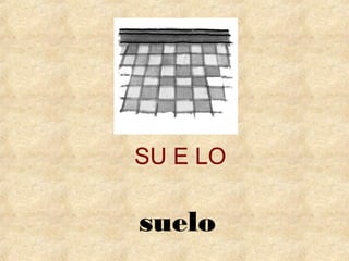 SU E LO 
suelo 
 