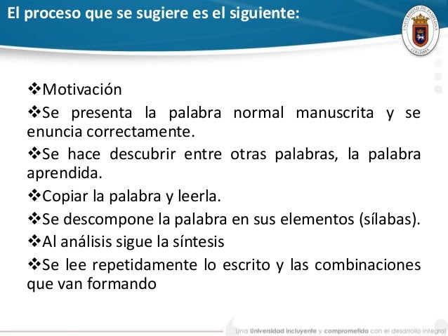 Método palabras normales
