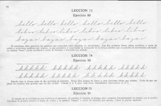 Método palmer de caligrafía comercial