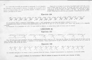 Método palmer de caligrafía comercial