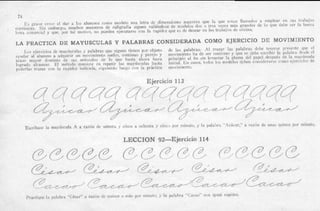 Método palmer de caligrafía comercial