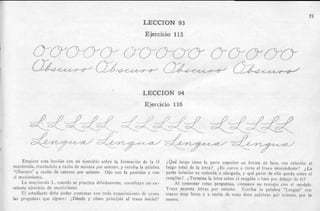 Método palmer de caligrafía comercial