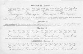 Método palmer de caligrafía comercial