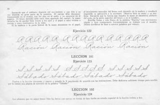 Método palmer de caligrafía comercial