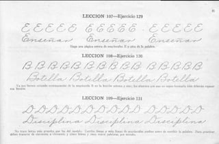 Método palmer de caligrafía comercial