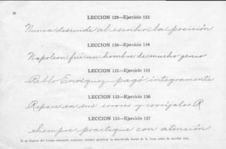 Método palmer de caligrafía comercial