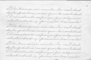 Método palmer de caligrafía comercial