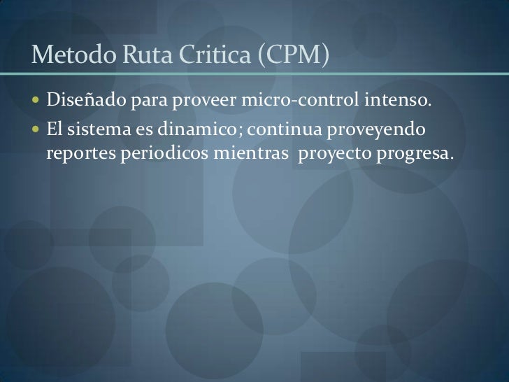 Método pertycpm