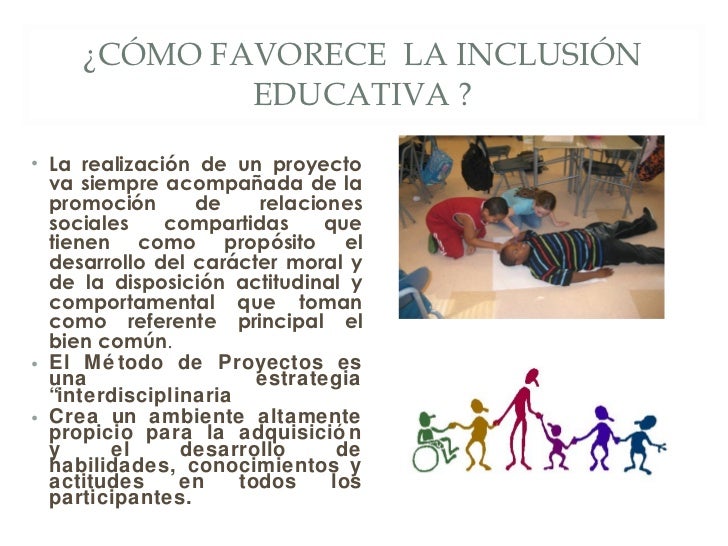 Justificacion De Un Proyecto De Inclusion Educativa