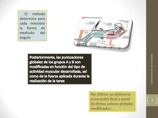 El método
determina para
cada miembro
la forma de
medición del
ángulo




                 Administración de la Calidad
                        7
 