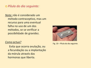 Fig. 10 – Pílula do dia seguinte . 