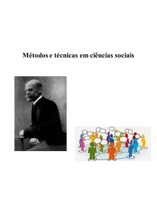 Métodos e técnicas em ciências sociais
 