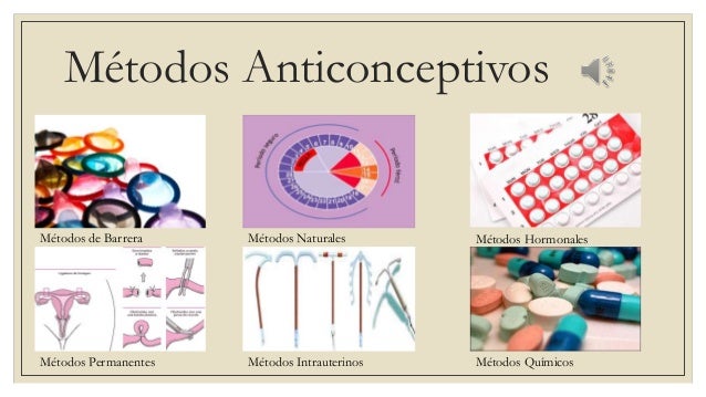 Resultado de imagen para metodos anticonceptivos