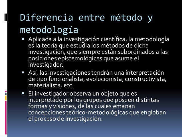 Métodos Científicos