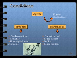 12Laqueação e vasectomiaSão métodos cirúrgicos e visam bloquear os canais que, no homem ou na mulher, são responsáveis pelo contacto entre o esperma e o óvulo potenciando a ocorrência de uma gravidez.A laqueação de trompas consiste no corte bilateral das trompas de Falópio, impedindo assim que os espermatozóides entrem em contacto com óvulo.A vasectomia consiste no corte dos canais deferentes responsáveis pelo transporte dos espermatozóides que são expelidos durante a ejaculação.Métodos Contraceptivos