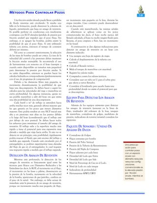 7-59
MÉTODOS฀PARA฀CONTROLAR฀POZOS
Una preocup-
ación para
controlar pozos
con un espacio
anular con
diámetro reducido
versus las config-
uraciones
convencionales es
la elevada presión
por fricción
anular, mientras se
bombea.
Una fricción anular elevada puede llevar a pérdidas
de fluido mientras está circulando. Si resulta una
falla en la formación, puede disminuir la columna de
líquido, permitiendo que haya un amago de reventón.
Es posible perforar en condiciones con insuficiente
contrapeso con ECD elevados (pérdida de presión por
fricción anular) que impiden que el pozo fluya. Sin
embargo, si se apagan las bombas, podría existir la
posibilidad de que el pozo fluya. Si está utilizando
tubería con juntas, entonces el tiempo de conexión
debería ser mínimo.
Tal como se comentó anteriormente, la selección
de las tasas de bombeo puede ser crítica. La tasa de la
velocidad del control y las presiones deben mantener
la fricción anular manejable. Se recomienda el uso
de herramientas con sensores en el hoyo (siempre y
cuando estén disponibles en tamaños más pequeños)
para determinar la presión por fricción anular. Si
no están disponibles, entonces se pueden hacer los
cálculos hidráulicos correspondientes (preferentemente
con el uso de programas de computación).
Debido a las distancias libres más pequeña, se
incrementa dramáticamente la posibilidad de que
haya una descompresión. Se deben hacer y seguir los
cálculos para las velocidades del viaje o maniobras en
cierta profundidad. En algunas instancias, quizás no
sea posible maniobrar y salir del hoyo sin que exista
una alta posibilidad de una descompresión.
Cada barril o m³ de influjo se extenderá hacia
arriba muchas veces más, ganando alturas mayores que
las que ganaría en los pozos que tienen diámetros
mayores. Esto podría resultar en una SICP inicial más
alta y en presiones más altas en los puntos débiles
a lo largo del hoyo (considerando que el influjo esté
por debajo de esos puntos). Se deben hacer todos
los esfuerzos para minimizar el tamaño del amago de
reventón. El influjo sube a la superficie mucho más
rápido y tiene el potencial para una expansión muy
elevada a medida que viaja hacia arriba. Si esto no se
detecta en un principio, esta posibilidad, rápidamente
podría evacuar el fluido que está encima del influjo a
medida que expande. Cuando está circulando por el
estrangulador, se podrían experimentar tasas elevadas
del flujo de gas en el estrangulador, lo cual requiere
una respuesta rápida a medida que el influjo expande.
DETECCIÓN DE AMAGOS DE REVENTÓN
Mientras está perforando, la detección de los
amagos de reventón es básicamente igual entre las
técnicas para Hoyos con Diámetros Reducidos y las
Estándares (es decir, la ROP, el incremento en el flujo,
el incremento en las fosas o piletas, disminución en
la presión de la bomba, incremento en la velocidad
de la bomba, apariciones de gas/petróleo, cambios en
el peso de la sarta). Sin embargo, se debe actuar de
inmediato ante la presencia de un amago de reventón,
porque un incremento mucha mas pequeño de flujo,
un incremento más pequeño en la fosa, durante las
etapas iniciales. Caso contrario puede desencadenar
en un descontrol.
Cuando está maniobrando, las mismas señales
de advertencia se aplican como en los pozos
convencionales (es decir, el hoyo recibe menos del
llenado calculado, el hoyo no recibe ningún fluido para
llenarse, el pozo empieza a fluir, hay un incremento
en las fosas).
A continuación se dan algunas indicaciones para
detectar un amago de reventón en un hoyo con
diámetro reducido.
w Use siempre una hoja de registro de viajes.
w Calcule el desplazamiento de la tubería con
exactitud.
w Calcule el llenado teórico.
w Mida el tanque de maniobras con exactitud.
w Registre los valores reales.
w Compárelos contra los valores teóricos.
w Considere usar un tubo en U para el sobre peso
que afecta a varios llenados.
w Considere el bombearlo para sacarlo hasta una
profundidad donde no existe el potencial para que
se descomprima.
EQUIPOS PARA DETECTAR LOS AMAGOS
DE REVENTÓN
Además de los equipos existentes para detectar
los amagos de reventón (sensores en la línea de
flujo, totalizador del volumen de la fosa, tanques
de maniobras, contadores de golpes, medidores de
presión, indicadores de torsión/arrastre) considere los
siguientes.
PAQUETE DE SENSORES / UNIDAD DE
ANÁLISIS DE DATOS
w Contadores de Golpes
w Flujos entrantes por bomba
w Presión del Tubo Vertical
w Presión de la Tubería de Revestimiento
w Presión del Niple de Campana
w Flujos salientes por cada línea
w Densidad del Lodo que Entra
w Densidad del Lodo que Sale
w Nivel de Porcentaje de Gas en el Lodo.
w Nivel de Lodo en cada tanque
w Indicadores de profundidad
w Herramientas MWD/LWD
 