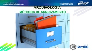 ARQUIVOLOGIA
 