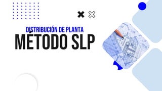 Distribución de planta
método SLP
 