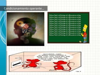 Condicionamiento operante…
 