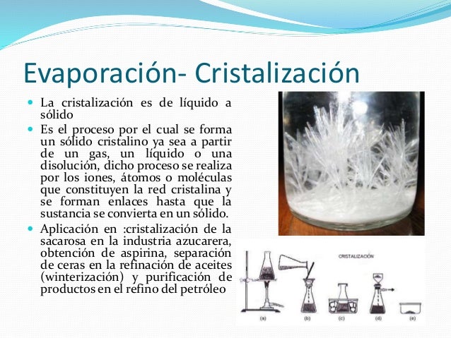 Métodos de separación