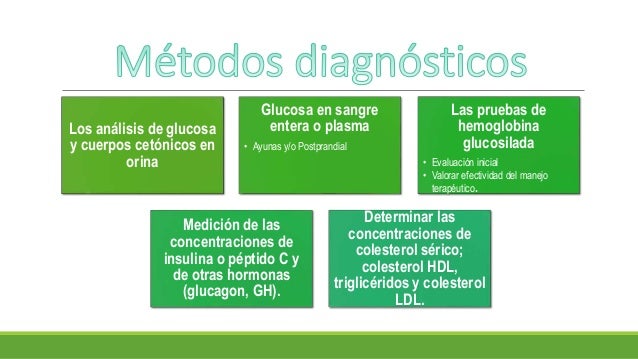 Métodos diagnósticos de diabetes mellitus Métodos diagnósticos de diabetes mellitus