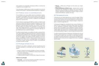mecânica 5                                                                                                                                                                                                          CAPÍTULO 6




             mento superficial. O ar comprimido é utilizado para melhorar a retirada de calor        •	 Filtração – o fluido passa por filtragem em meios porosos, por exemplo,
             e expulsão do cavaco da região de corte.                                                   papel filtrante.
                                                                                                     •	 Sistemas qualificadores de fluido de corte – removem cavacos e retiram
             Como desvantagens da MQL podem ser citadas a necessidade de um sistema de                  parcialmente óleos sobrenadantes nos fluidos de corte. Esses sistemas são
             exaustão da névoa gerada e a capacidade limitada de lubrificação e refrigeração.           aplicados na purificação do fluido de retificadoras, brochadeiras, centros de
                                                                                                        usinagem, equipamentos de broqueamento profundo, usinagem com ferra-
             6.3.3  Problemas comuns no uso de fluidos de corte                                         mentas de alto rendimento e precisão, entre outros.

             O uso de fluidos de corte exige cuidados especiais na manipulação, manuten-           6.4  Ferramenta de corte
             ção, transporte, armazenagem e descarte, para não colocar em risco a saúde dos
             operadores e o meio ambiente com uma possível contaminação do produto. Não            A ferramenta de corte é muito importante para o sucesso da usinagem. Embora
             existe um fluido de características universais. A melhoria de certas qualidades       seu custo inicial seja de 3% a 5% dos custos totais do processo, a seleção correta do
             pode provocar a piora de outras.                                                      material, da classe e geometria, bem como dos parâmetros de corte da ferramenta,
                                                                                                   permite otimização de recursos ao reduzir o tempo de usinagem, o tempo de má-
             Uma das formas de contaminação dos fluidos por sujeiras ou impurezas pode             quina, o consumo de energia elétrica etc.
             ocorrer com a adição do óleo lubrificante das guias das máquinas. Com os ciclos
             de lubrificação periódica das máquinas automáticas e computadorizadas, o óleo         As ferramentas de usinagem são constituídas de arestas cortantes, destinadas à re-
             lubrificante é levado pelo fluido ao reservatório, sem se misturar. Com o passar      moção do cavaco. As ferramentas monocortantes possuem apenas uma superfície
             do tempo, produz-se uma película de óleo sobrenadante no reservatório e mau           de corte e predominam no torneamento, enquanto as ferramentas multicortantes
             cheiro. Outro problema decorrente é a corrosão de peças e/ou da máquina que           possuem mais de uma superfície de corte e predominam na furação e fresamento.
             sofrem ataque do fluido fora da especificação de concentração. Além disso, al-        Em geral, existem as ferramentas inteiriças, ferramentas com adição de material mais
             guns fluidos podem atacar a pintura da máquina.                                       resistente soldado, como aresta de corte, e as ferramentas indexáveis (com pastilhas
                                                                                                   ou insertos intercambiáveis). A figura 6.13 mostra três tipos de ferramentas de corte.
             No ambiente industrial, podem ocorrer problemas de saúde ao usuário pela inala-
             ção de vapores surgidos da refrigeração sob alta pressão e resultantes de operações   A escolha do material da ferramenta, da geometria e dos parâmetros de corte está
             em máquinas de alto rendimento, bem como de uma concentração de máquinas              associada ao tipo de material que vai ser usinado, às características da atividade
             utilizando óleos integrais. Nesses casos, é recomendada a instalação de exaustores    a ser executada, aos objetivos que se quer atingir e em qual máquina-ferramenta
             de névoas nas máquinas. Outro problema de saúde, atualmente já não tão fre-           será aplicado. A geometria da ferramenta e os parâmetros de corte influenciam na
             quente, é a possibilidade de irritações e doenças na pele do usuário em contato       formação do cavaco, nas forças de corte, no desgaste da ferramenta e na qualidade        Figura 6.13
             com fluidos de corte. Nesses casos, é recomendado avaliar a troca do fluido, ou       final do trabalho.                                                                       Ferramentas de corte.
             o uso de luvas, ou mudar o operador de posto de trabalho, caso seja identificado
             um problema específico de alergia.

             6.3.4  Purificação de fluidos de corte
             Os fluidos de corte podem ser submetidos a processos de purificação através
             de sistemas individuais ou centralizados (para várias máquinas), tendo por
             objetivo:

               •	 permitir o controle da concentração dos fluidos em sistemas centralizados;
               •	 a redução do descarte com a possibilidade de remoção de partes metálicas
                  finas e outros contaminantes;
               •	 o aumento da vida útil do fluido de corte;
               •	 a redução de paradas de máquinas e da mão de obra na limpeza de reservatórios.
                                                                                                            Torneamento cilíndrico                  Fresamento de face com                   Furação com
                                                                                                                   externo
             Métodos de purificação                                                                                                                    fresa multiaresta                    broca helicoidal


               •	 Decantação – é um processo de separação por gravidade, no qual são em-
                  pregados dispositivos como chicanas de separação etc.

  202                                                                                                                                                                                                                   203
 