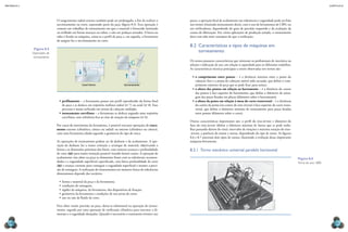 mecânica 5                                                                                                                                                                                                                    CAPÍTULO 8




                            O sangramento radial externo também pode ser prolongado, a fim de realizar o            peças, a operação final de acabamento nas tolerâncias e rugosidade pode ser feita
                            seccionamento ou corte, separando parte da peça (figura 8.5). Essa operação é           nos tornos (chamada torneamento duro), com o uso de ferramentas de CBN, ou
                            comum em trabalhos de torneamento em que o material é fornecido laminado                em retificadoras, dependendo do grau de precisão requerido e da avaliação de
                            ou trefilado em barras maciças ou tubos, e não em pedaços serrados. A barra ou          custos de fabricação. Em várias aplicações de produção seriada, o torneamento
                            tubo é fixada na máquina, usina-se o perfil da peça e, em seguida, a ferramenta         duro tem sido mais vantajoso do que a retificação.
                            de sangrar faz o seccionamento ou corte.
                                                                                                                    8.2  Características e tipos de máquinas em
              Figura 8.5
             Operações de
                                                                                                                         torneamento
             torneamento.
                                                                                                                    Os tornos possuem características que orientam os profissionais de mecânica na
                                                                                                                    seleção e indicação de uso, em relação à capacidade para os diferentes trabalhos.
                                                                                                                    As características técnicas principais a serem observadas nos tornos são:

                                                                                                                      •	 o comprimento entre pontas – é a distância máxima entre a ponta do
                                                                                                                         cabeçote fixo e a ponta do cabeçote móvel todo recuado, que define o com-
                                                Canal interno                       Seccionamento                        primento máximo de peça que se pode fixar para usinar;
                                                                                                                      •	 a altura das pontas em relação ao barramento – é a distância do centro
                                                                                                                         das pontas à face superior do barramento, que define o diâmetro de usina-
                                                                                                                         gem das peças fixadas em placas (diâmetro sobre o barramento);
                              •	 perfilamento – a ferramenta possui um perfil reproduzido da forma final              •	 a altura da ponta em relação à mesa do carro transversal – é a distância
                                 da peça e se desloca em trajetória retilínea radial (no 7) ou axial (no 8). Esse        do centro da ponta (ou centro do eixo árvore) à face superior do carro trans-
                                 processo é muito utilizado em tornos de cabeçote múltiplo.                              versal, que define o diâmetro máximo de torneamento para peças fixadas
                              •	 torneamento curvilíneo – a ferramenta se desloca segundo uma trajetória                 entre pontas (diâmetro sobre o carro).
                                 curvilínea, sem referência fixa ao eixo de rotação da máquina (no 6).
                                                                                                                    Outras características importantes são: o perfil do eixo-árvore e diâmetro do
                            Por causa do movimento da ferramenta, é possível executar operações de rosca-           furo do eixo-árvore (define o diâmetro máximo de barras que se pode traba-
                            mento externo (cilíndrico, cônico ou radial) ou interno (cilíndrico ou cônico),         lhar passando dentro do eixo), intervalos de rotações e máxima rotação do eixo-
                            com uma ferramenta afiada segundo a geometria do tipo de rosca.                         -árvore, a potência do motor e outras, dependendo do tipo de torno. As figuras
                                                                                                                    8.6 e 8.7 mostram dois tipos de tornos, ilustrando a evolução dessa importante
                            As operações de torneamento podem ser de desbaste e de acabamento. A ope-               máquina-ferramenta.
                            ração de desbaste faz a maior remoção e arranque de material, objetivando a
                            forma e as dimensões próximas das finais, com maiores avanços e profundidade            8.2.1  Torno mecânico universal paralelo horizontal
                            de corte (ap) para maior remoção possível visando baixos custos. A operação de
                            acabamento visa obter na peça as dimensões finais com as tolerâncias recomen-                                                                                                Figura 8.6
                            dadas e a rugosidade superficial especificada, com baixa profundidade de corte                                                                                               Torno do ano 1800.
                            (ap) e avanço coerente para conseguir a rugosidade superficial e manter a preci-
                            são de usinagem. A realização de torneamentos em menores faixas de tolerâncias
                            dimensionais depende das variáveis:

                              •	 forma e material da peça e da ferramenta;
                              •	 condições de usinagem;
                              •	 rigidez da máquina, da ferramenta, dos dispositivos de fixação;
                              •	 geometria da ferramenta e condições de sua aresta de corte;
                              •	 uso ou não de fluido de corte.




                                                                                                                                                                                       WIKIMEDIA.ORG
                            Para obter maior precisão na peça, deixa-se sobremetal na operação de tornea-
                            mento, seguida por uma operação de retificação cilíndrica para executar a di-
                            mensão e a rugosidade desejadas. Quando é necessário o tratamento térmico nas

  230                                                                                                                                                                                                                             231
 