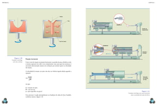 mecânica 5                                                                                                                                                                             CAPÍTULO 1




                                                                                               Defeito


                                                                                                                Peça


                                                                                                                                   Detalhe A


                                                                                                                                                                        Detalhe do
                                                                                                                                                                        equipamento




                                                                                              Canal de ataque


                                                                                                                       Detalhe B




                                                                                                                                                                        Durante a
                                                                                                                                                                        fundição



                 Figura 1.30
                                    Posição horizontal
             Fundição centrífuga
               com eixo vertical.   Com o eixo de rotação na posição horizontal, as paredes da peça cilíndrica terão
                                    a mesma espessura em todo o seu comprimento, mas, para que isso aconteça, é
                                    necessário determinado número de revoluções por minuto (rpm) na velocidade
                                    de rotação.

                                    A velocidade de rotação, em rpm, não deve ser inferior àquela obtida segundo a
                                    equação:

                                         5 520                                                                                                                           Operação
                                    n≥                                                                                                                                   de retirada
                                          yR                                                                                                                             do tubo


                                    em que:

                                    n = rotação em rpm;
                                    R = raio em cm;
                                    y = peso específico em g/cm3.                                                                                                      Figura 1.31
                                                                                                                                               Fundição centrífuga com eixo horizontal
                                    Esse processo é usado principalmente na fundição de tubos de ferro fundido,                                    para a produção de tubos de ferro.
                                    conforme mostra a figura 1.31:

  50                                                                                                                                                                                       51
 