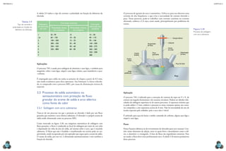 mecânica 5                                                                                                                                                                                                                                   CAPÍTULO 3




                                        A tabela 3.9 indica o tipo de corrente e polaridade em função do diâmetro do           O processo de ignição do arco é automático. Utiliza-se para sua abertura uma
                                        eletrodo.                                                                              corrente de alta frequência, o que evita a necessidade do contato eletrodo e
                                                                                                                               peça. Nesse processo, pode-se trabalhar com corrente contínua ou corrente
                        Tabela 3.9                                                                                             alternada, embora a CA seja a mais usada, principalmente por problemas de
                                                                      Corrente contínua                                        custos.
                   Tipo de corrente e     Diâmetro                                                           Corrente
             polaridade em função do     do eletrodo                                                       alternada em
                                           em mm          Polaridade direta       Polaridade inversa          amperes
                diâmetro do eletrodo.                       em amperes               em amperes                                                                                                                       Figura 3.30
                                                                                                                                                                                                                      Processo de soldagem
                                         1               25 –70                  15                        15 – 50                                                                                                    com arco submerso.
                                         1,6             60 – 150                10 – 20                   40 – 110                                                                         Energia elétrica
                                         2               100 – 200               15 – 25                   70 – 140
                                         3               200 – 350               25 – 40                   140 – 200                                                                  Cabeçote
                                                                                                                                                             Recuperador
                                                                                                                                                             de fluxo
                                         4               350 – 520               40 – 60                   200 – 275
                                                                                                                                                                                      Arame
                                         5               520 – 800               60 – 85                   260 – 365                                                                  de solda
                                         6                                                                 320 – 500                                               Fluxo                                Alimentação
                                                                                                                                               Escória
                                                                                                                                                                   granulado                            de fluxo
                                         7                                                                 380                                fundida

                                                                                                                                   Escória
                                                                                                                                    sólida

                                        Aplicações                                                                                                                                                Poça de fusão

                                        O processo TIG é usado para soldagem de alumínio e suas ligas, e também para
                                        magnésio, cobre e suas ligas, níquel e suas ligas, titânio, aços inoxidáveis e aços-          Solda
                                        -carbono.                                                                              solidificada
                                                                                                                                                                                                 Peça
                                        É empregado para solda em todas as posições de chapas a partir de 0,5 mm,
                                        não sendo econômico para altas espessuras. Sua limitação é a baixa velocida-
                                        de, se comparado com o processo MIG, por causa da alimentação externa de
                                        material.

                                        3.5  Processo de solda automático ou                                                   Aplicação
                                             semiautomático com proteção de fluxo                                              O processo TIG é indicado para a execução de costuras de topo em V e X, de
                                             granular do arame de solda e arco elétrico                                        costura em ângulos horizontais e de costuras circulares. Podem ser obtidas velo-
                                             como fonte de calor                                                               cidades de soldagem superiores às de outros processos. A espessura mínima que
                                                                                                                               se pode soldar é 3 mm, embora o processo se torne vantajoso apenas nas costu-
                                        3.5.1  Soldagem com arco submerso                                                      ras compridas e com espessuras acima de 8 mm. Não há necessidade do uso de
                                                                                                                               óculos especiais pelo soldador, pois o arco não é visível.
                                        Trata-se de um processo em que a proteção ao eletrodo é dada por um fluxo
                                        granular que mantém o arco elétrico submerso. O eletrodo é o próprio arame de          É utilizado para aços de baixo e médio conteúdo de carbono, alguns aços-liga e
                                        solda sendo alimentado como no processo MIG.                                           níquel e suas ligas.

                                        Como mostrado na figura 3.30, nas máquinas automáticas de soldagem com                 Fluxo
                                        fluxo granular, o fluxo é conduzido ao local da soldagem por meio de um tubo
                                        e depositado em volta da área de solda, até mesmo sobre o arco, que é mantido          Possui funções idênticas às do revestimento de eletrodos para arco manual. Con-
                                        submerso. O fluxo que não é fundido e transformado em escória pode ser rea-            tém vários elementos de adição, entre os quais ferro e desoxidantes como o silí-
                                        proveitado, sendo recuperado por um aspirador que segue após o arame de solda.         cio, o alumínio e o manganês. A base do fluxo são ingredientes minerais. Para
                                        O arame de solda, por sua vez, é alimentado automaticamente e tem também a             ser usado, o fluxo deve estar perfeitamente seco. A tabela 3.10 mostra parâmetros
                                        função de eletrodo.                                                                    desse processo.

  152                                                                                                                                                                                                                                            153
 