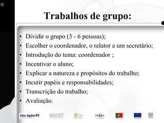 Métodos e técnicas deensino