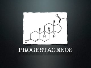 PROGESTAGENOS
 