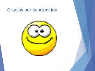 Gracias por su Atención
 