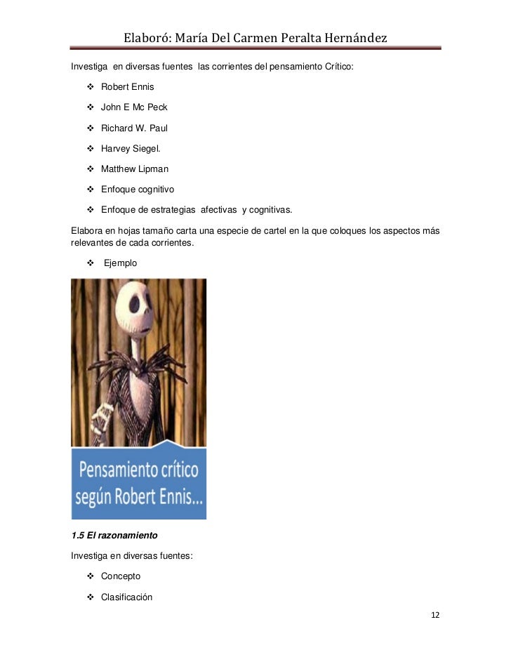 Métodos y pensamiento crítico I