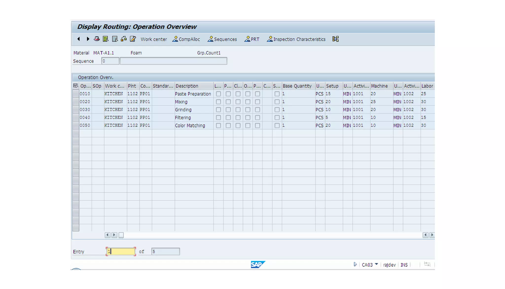 Mto end to end process demo