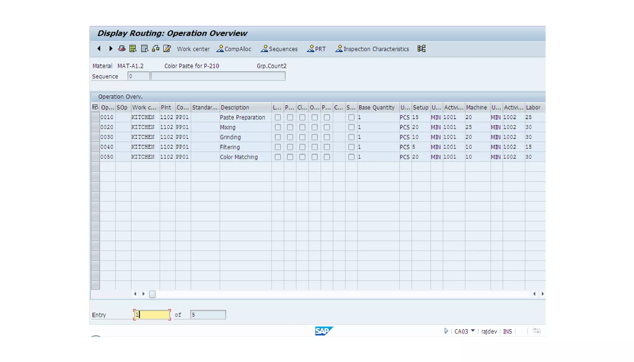 Mto end to end process demo
